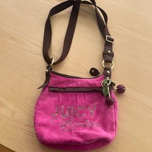 Juicy couture pristine handbag pink Y2K cherry